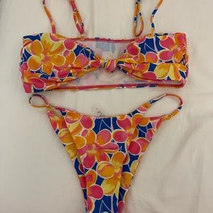 SHEIN floral bikini